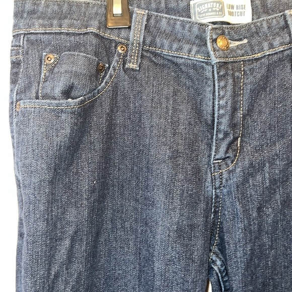 Signature by Levi, SZ Misses 12L, Waist 14”, Length 41”, Inseam 29”, New Jeans - Picture 4 of 9